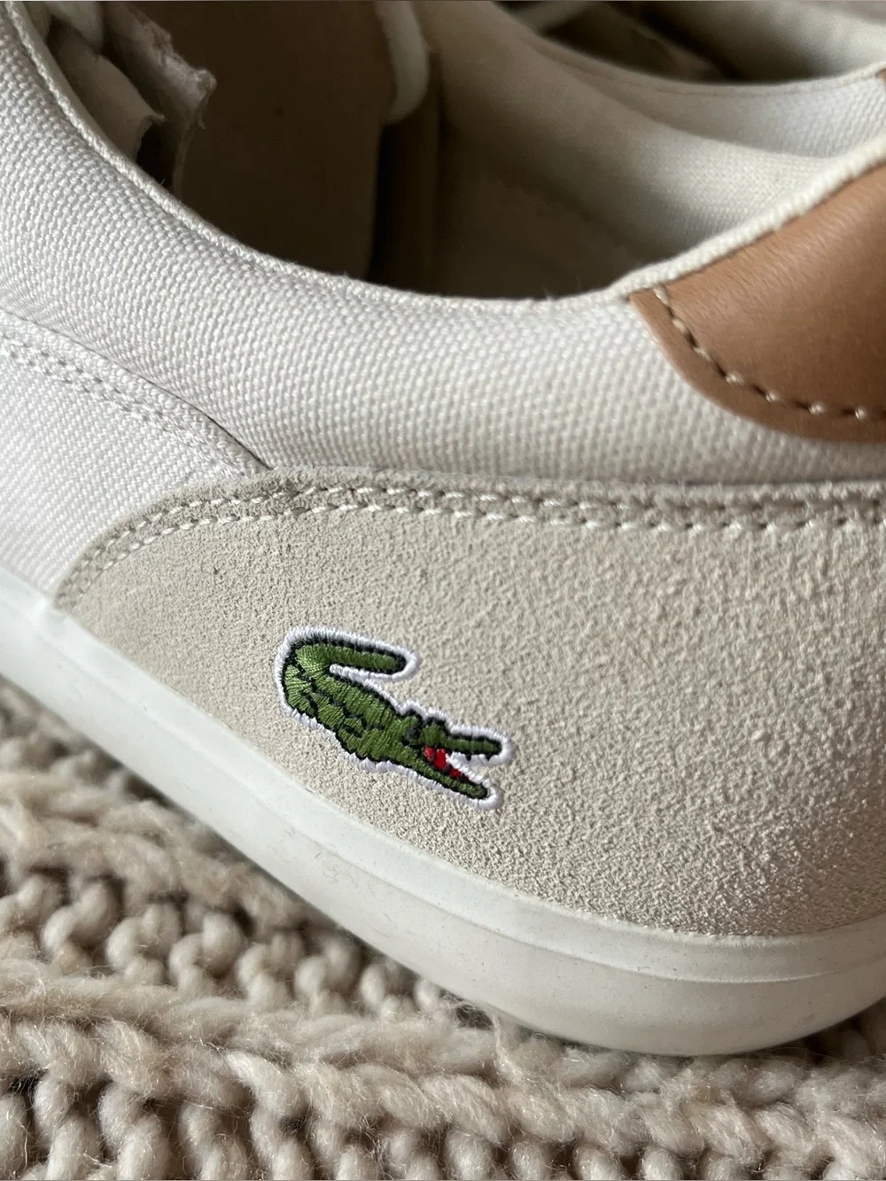 Lacoste Jouer Canvas Sneaker Sz 12.5 NWT